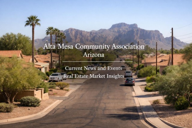 Alta Mesa Community Association, AZ